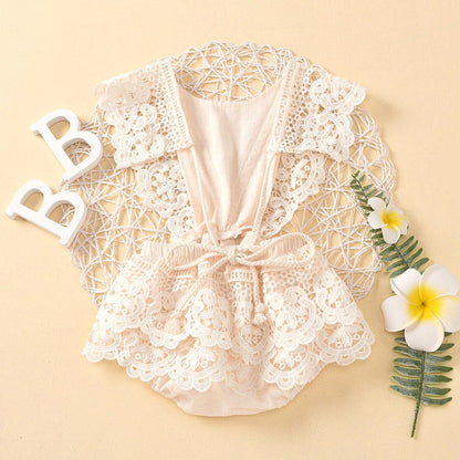 Body infantil de Encaje Vintage
