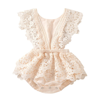 Body infantil de Encaje Vintage