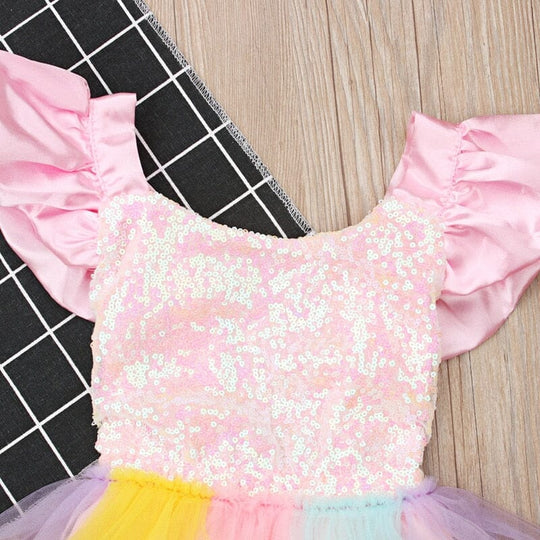 Body Infantil Tul Sainha