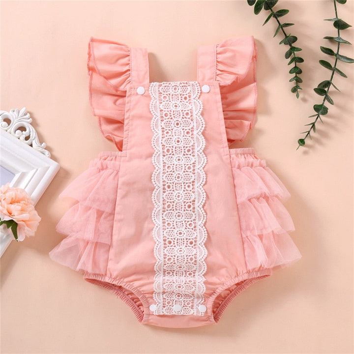 Body de Verano Infantil con Encaje