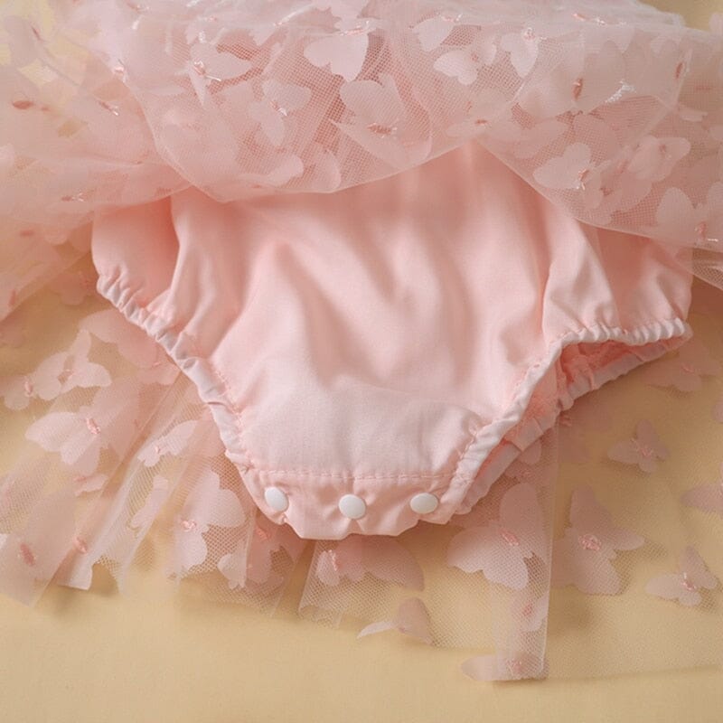 Vestido Infantil Asa Mariposas