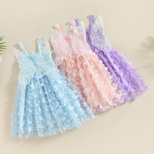 Vestido Infantil Mariposas