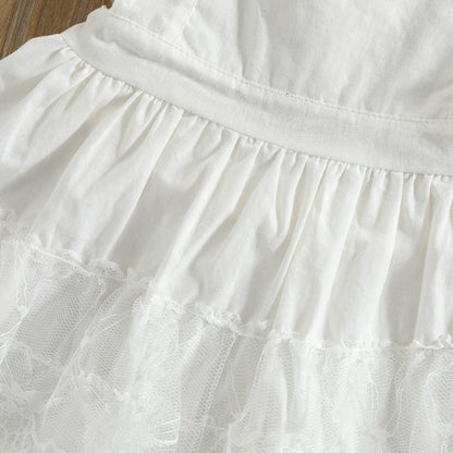 Vestido Infantil Blanco
