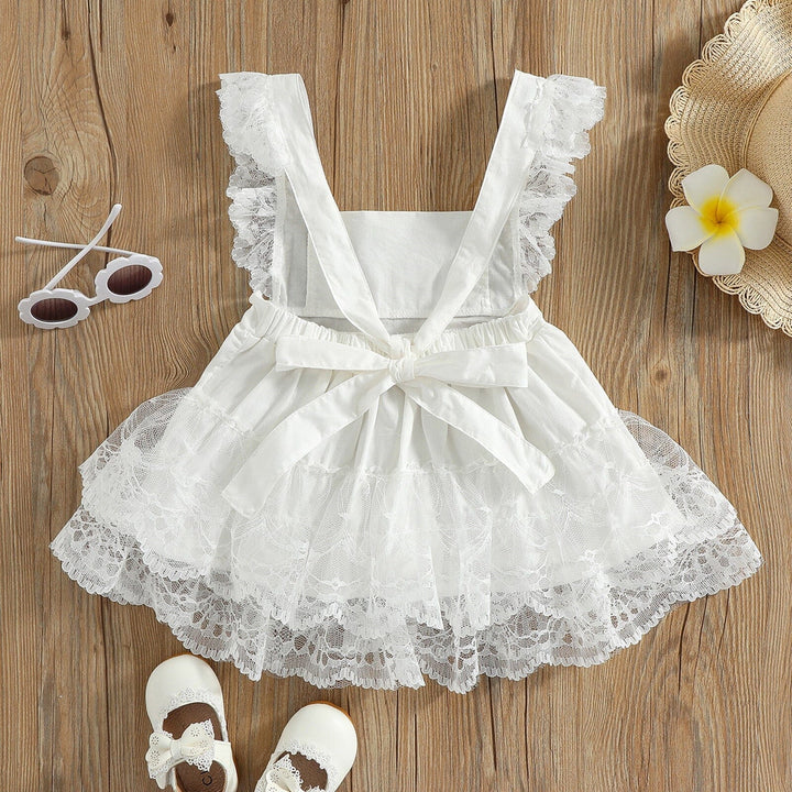 Vestido Infantil Blanco