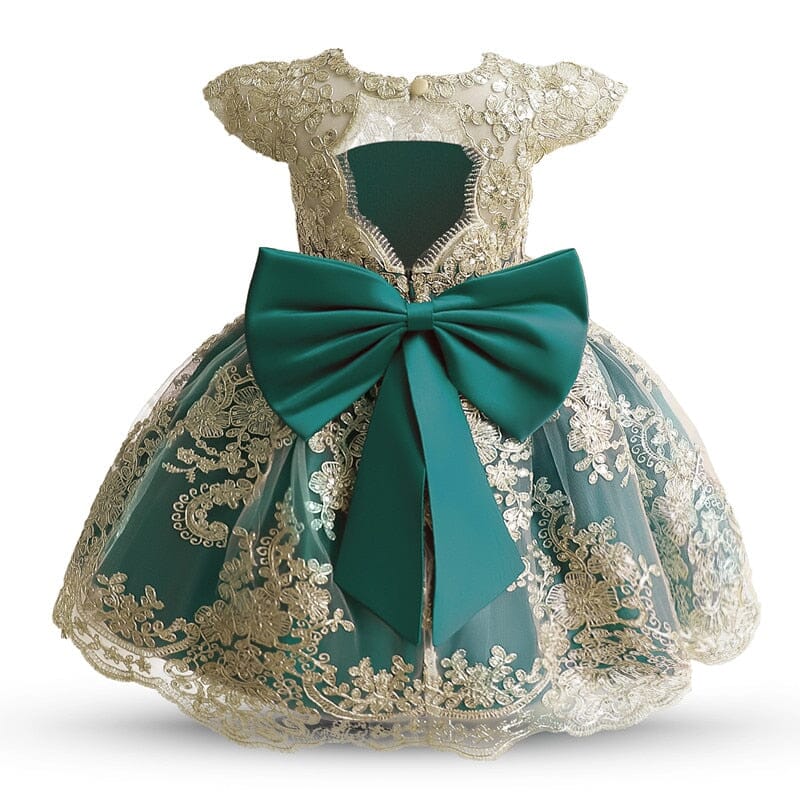 Vestido de Princesa de Encaje de Lujo para Niños