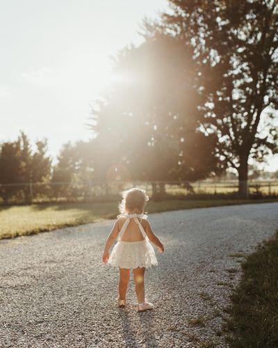 Vestido Infantil de Encaje y Tul