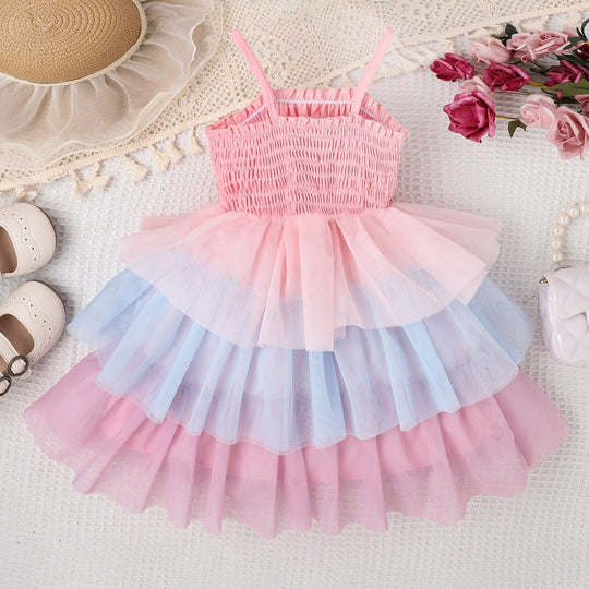 Vestido Infantil Tul Babadinhos