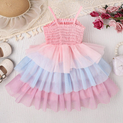 Vestido Infantil Tul Babadinhos