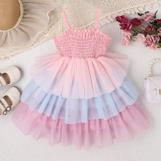 Vestido Infantil Tul Babadinhos