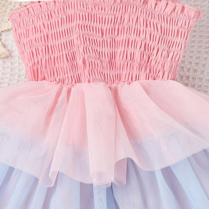 Vestido Infantil Tul Babadinhos